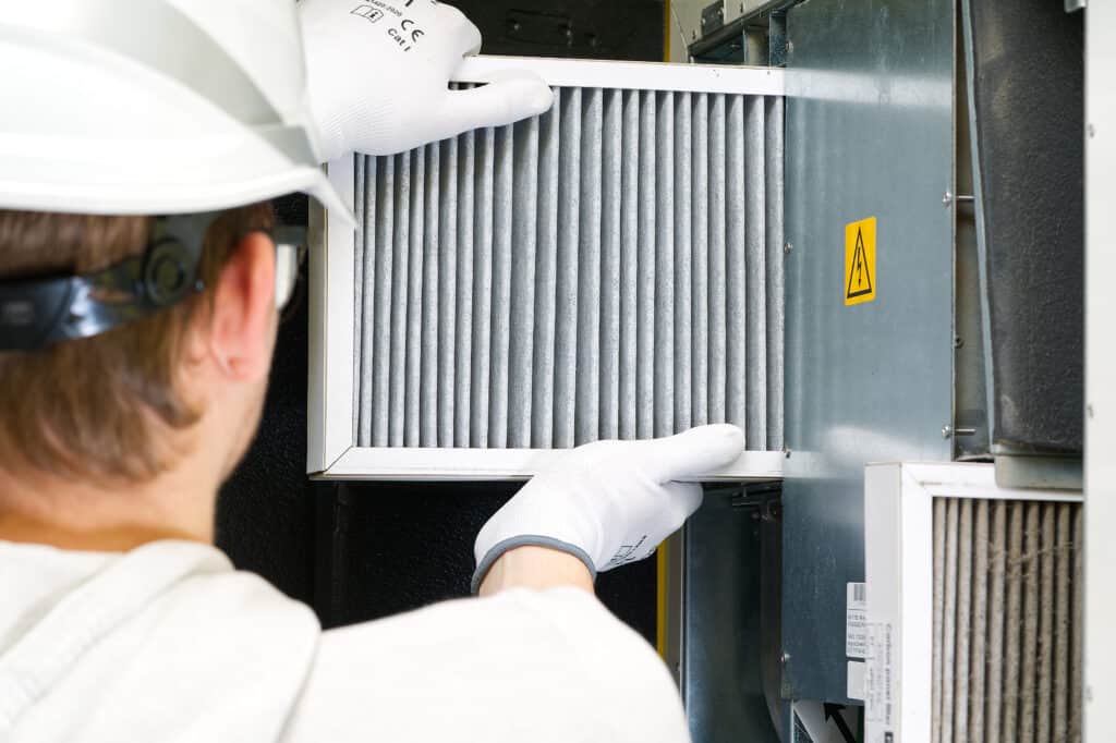 Furnace filter replacement
